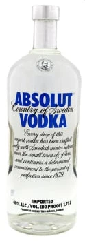 Absolut Absolut Vodka Blue 1,75L 40,0% Alcohol