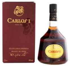 Carlos I Solera Gran Reserva Brandy 1,0L Gift Box