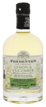 Foxdenton Foxdenton Lemon & Cucumber Liqueur 0,5L