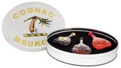 Meukow Meukow Cognac Tin Giftset Miniaturen 3x0,05L 40%